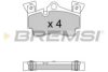 BREMSI BP3574 Brake Pad Set, disc brake